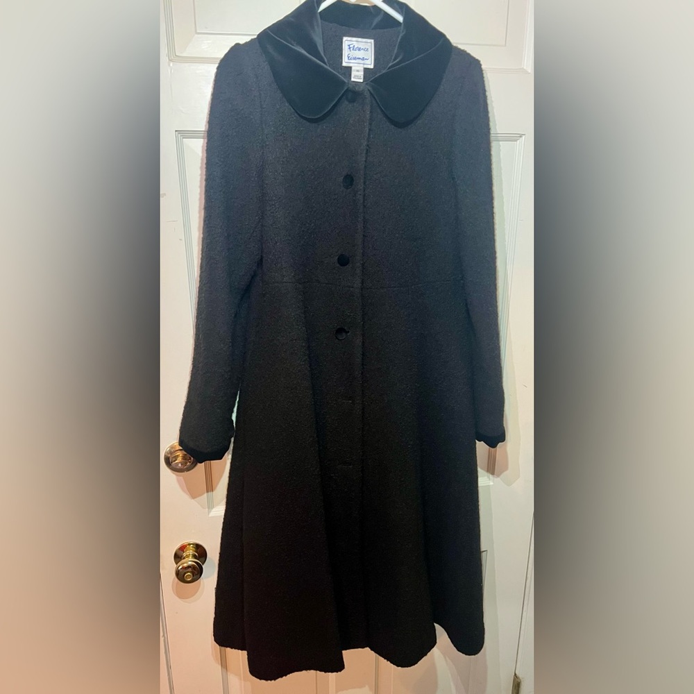 Florence Eiseman Black Teddy Jacket